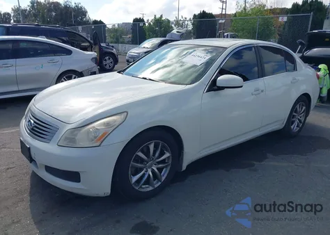 2007 Infiniti G35X z USA, uszkodzony, nr VIN JNKBV61F77M809335